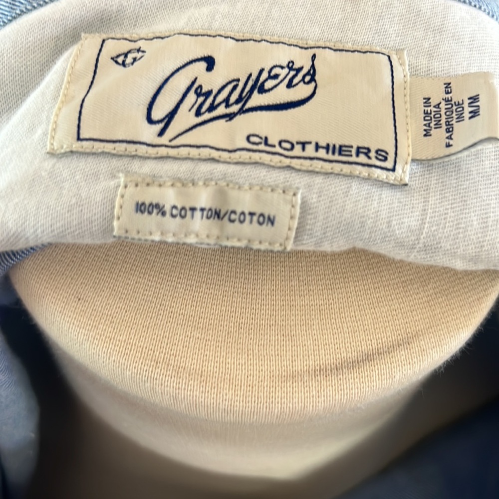 Graters cotton button down - Picture 4 of 4